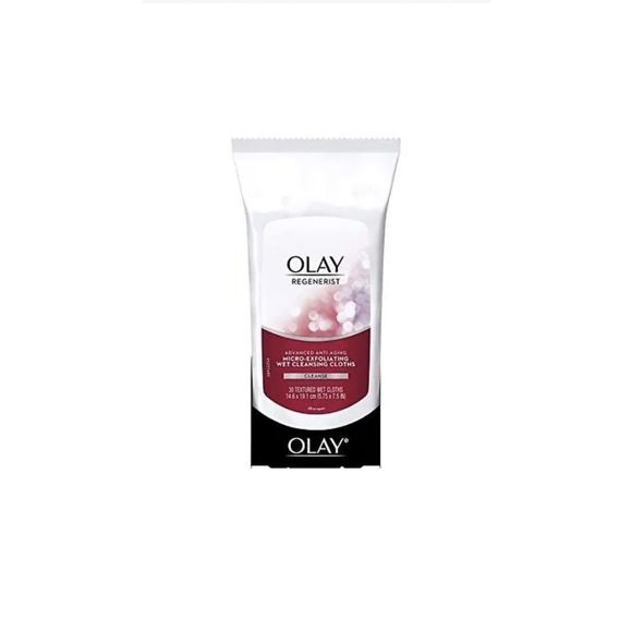 OLAY Regenerist Advanced Anti-Aging Micro-Exfoliating Cleansing Cloths 30 Each - Picture 3 of 5